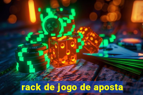 rack de jogo de aposta